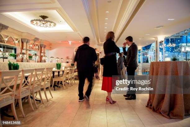 General atmosphere during the opening night party during the 2018 Tribeca Film Festival at Tavern On The Green on April 18, 2018 in New York City.