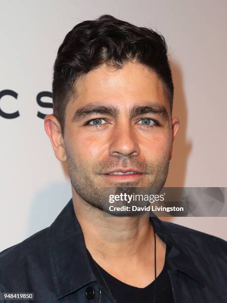 Actor Adrian Grenier attends Party with a Purpose x PacSun WE Day pre-party at The Peppermint Club on April 18, 2018 in Los Angeles, California.