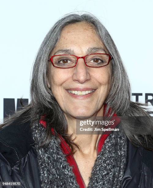 Composer Miriam Cutler attends the 2018 Tribeca Film Festival opening night premiere of "Love, Gilda" at Beacon Theatre on April 18, 2018 in New York...