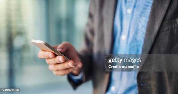 the smart entrepreneur uses smart technology - zoom effect stock pictures, royalty-free photos & images