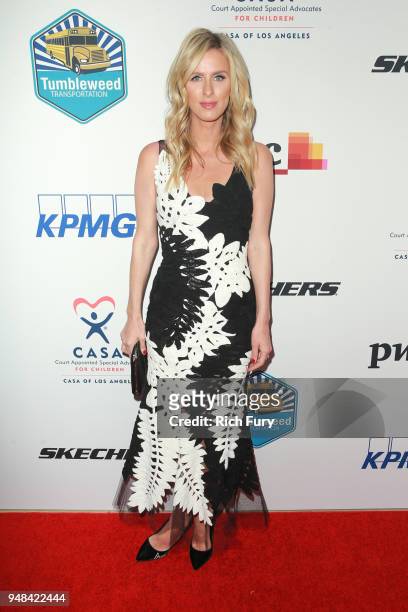 Nicky Hilton Rothschild attends the CASA Of Los Angeles' 2018 Evening To Foster Dreams Gala at The Beverly Hilton Hotel on April 18, 2018 in Beverly...