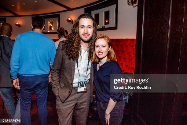 Guests attend the opening night party during the 2018 Tribeca Film Festival at Tavern On The Green on April 18, 2018 in New York City.