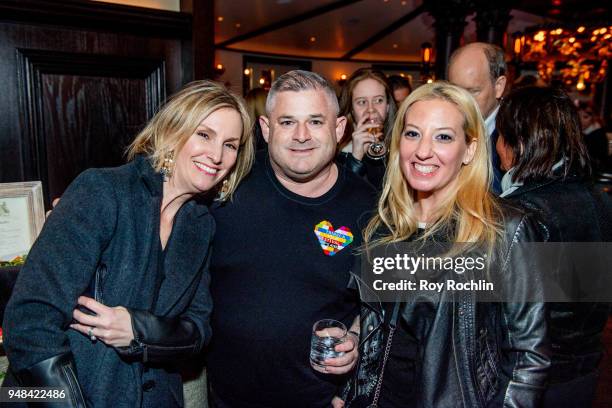 Guests attend the opening night party during the 2018 Tribeca Film Festival at Tavern On The Green on April 18, 2018 in New York City.