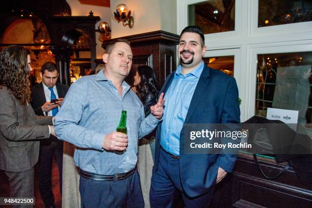 Guests attend the opening night party during the 2018 Tribeca Film Festival at Tavern On The Green on April 18, 2018 in New York City.