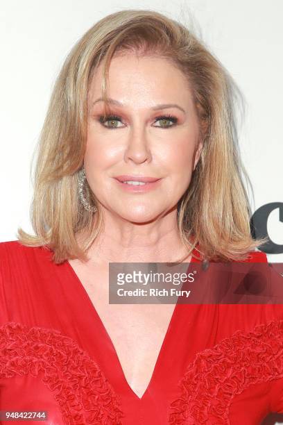 Kathy Hilton attends the CASA Of Los Angeles' 2018 Evening To Foster Dreams Gala at The Beverly Hilton Hotel on April 18, 2018 in Beverly Hills,...