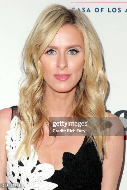 Nicky Hilton Rothschild attends the CASA Of Los Angeles' 2018 Evening To Foster Dreams Gala at The Beverly Hilton Hotel on April 18, 2018 in Beverly...