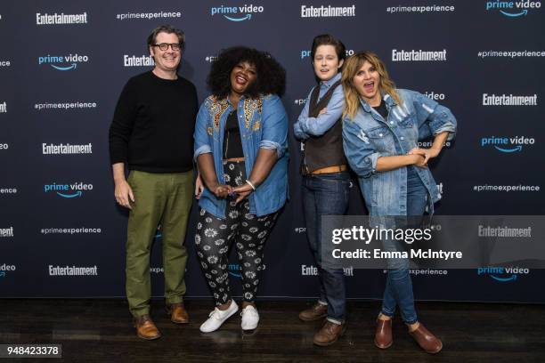 Bill Keith, Nicole Byer, Rhea Butcher, and Brooke Van Poppelen attend Prime Video & EW's Night of a Thousand Laughs at Hollywood Athletic Club on...