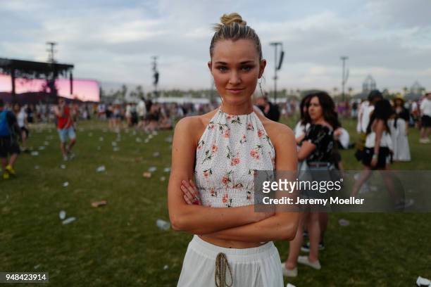 Alexa Reynen during day 3 of the 2018 Coachella Valley Music & Arts Festival Weekend 1 on April 15, 2018 in Indio, California.