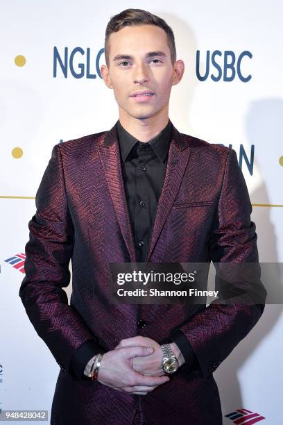 Olympic figure skater Adam Rippon attends the 2018 Best-of-the-Best Awards Gala at the Washington Hilton on April 18, 2018 in Washington, DC.