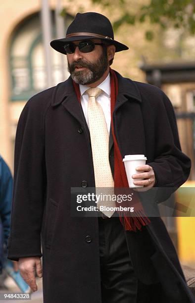 Anthony De Laurey, husband of Joyti De Laurey , former Goldman Sachs Group Inc. Secretary arrives at Southwark Crown Court in London, Tuesday, April...