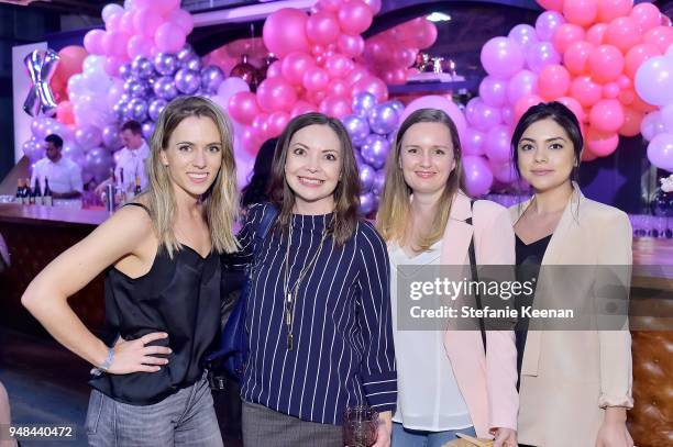 Guests attend Cupcakes and Cashmere Ten Year Anniversary Party at Trunk Club on April 18, 2018 in Culver City, California.