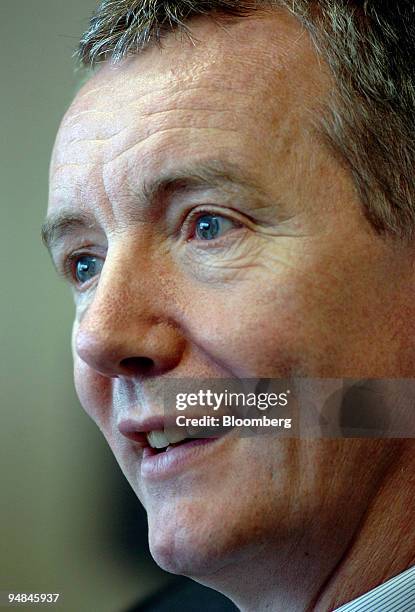 Aidan Heavey, chief executive of Tullow Oil Plc, speaks at an interview at his office in Dublin, Ireland, Wednesday, November 23, 2005. Tullow Oil...