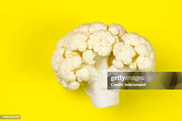 full frame shot of cauliflower vegetable - cauliflower stock pictures, royalty-free photos & images
