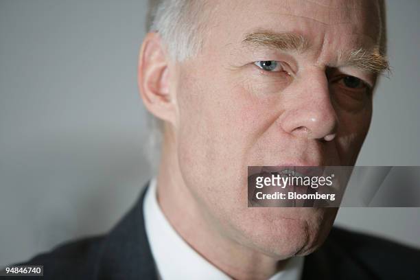 Anders Igel, chief executive of TeliaSonera AB speaks during an interview in his office in Stockholm, Sweden, Friday, December 10, 2004. TeliaSonera...
