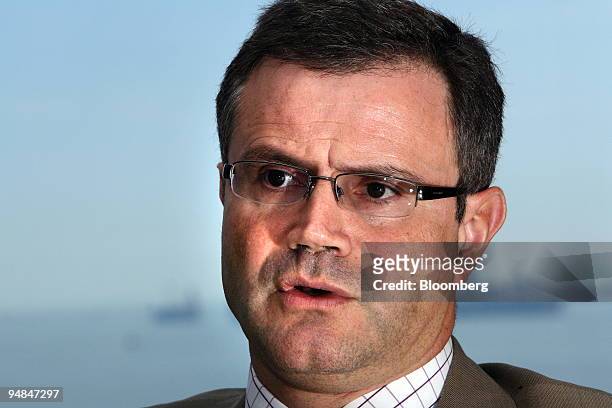 Tarek Robbiati, chief executive officer of CSL New World Mobility Ltd., speaks during an interview in Hong Kong, China, on Monday, May 5, 2008. CSL...