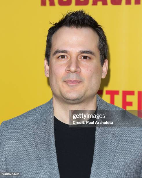 Director Mark Raso attends the premiere of Netflix's "Kodachrome" at ArcLight Cinemas on April 18, 2018 in Hollywood, California.