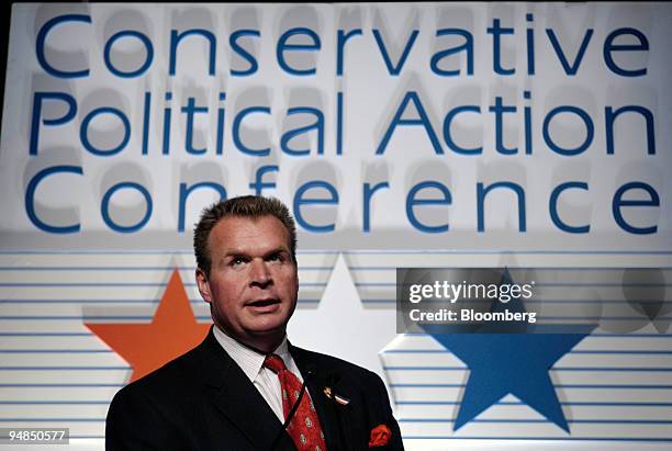 Representative J.D. Hayworth addresses the Conservative Political Action Conference focusing on immigration policy held in Washington, D.C. On...