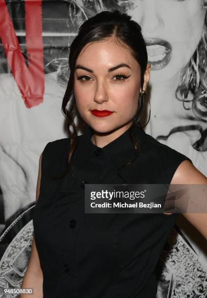 Actress Sasha Grey attends the LA Launch of Ellen Von Unwerth's Von Magazine. Hosted by Taz Saunders, Bryona Ashly, Nikhil Ra and Los Angela at a...