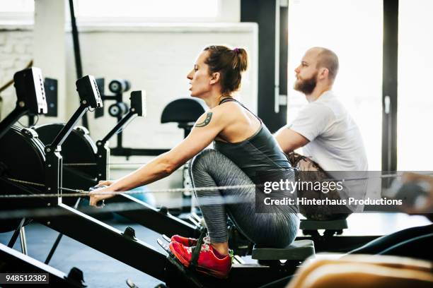 2,136 Rowing Machines Stock Photos, High-Res Pictures, and Images ...