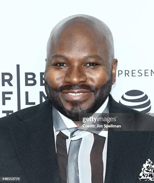 Franklin Eugene attends the 2018 Tribeca Film Festival opening night premiere of "Love, Gilda" at Beacon Theatre on April 18, 2018 in New York City.