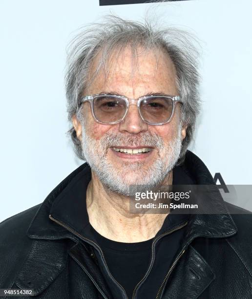 Artist Clifford Ross attends the 2018 Tribeca Film Festival opening night premiere of "Love, Gilda" at Beacon Theatre on April 18, 2018 in New York...
