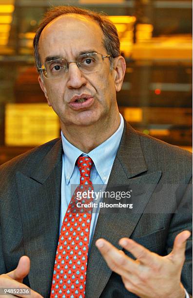 Michael Cherkasky, president and CEO of Marsh & McClennan Companies, Inc., speaks during an interview in New York Thursday, February 16, 2006.