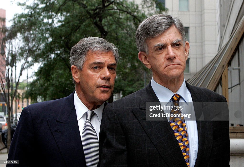 Alberto Vilar, right, founder of Amerindo Investment Advisor