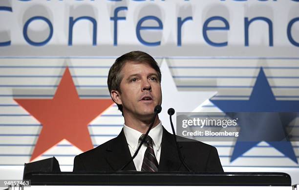 Chris Simcox, Minuteman Civil Defense Corps, addresses the Conservative Political Action Conference focusing on immigration policy held in...