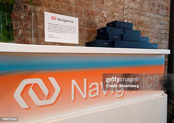Testing kits are on display in the Navigenics store in the S, News Photo