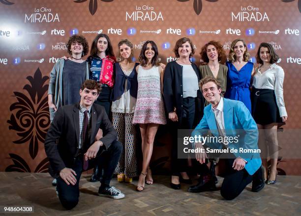 Patricia Lopez Arnaiz, Cecilia Freire, Ana Wagener, Macarena Garcia,Patricia Lopez, Paula de la Nieta, Elena Gallardo and Jose Pastor attend ÕLa Otra...