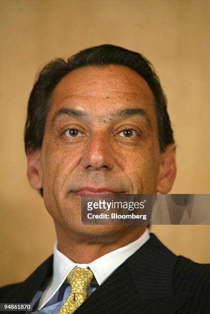 Jean-Pierre Sommadossi, chairman and chief executive of Idenix Pharmaceuticals poses at the Forbes CEO Forum in Paris, France, Tuesday, June 28, 2005.