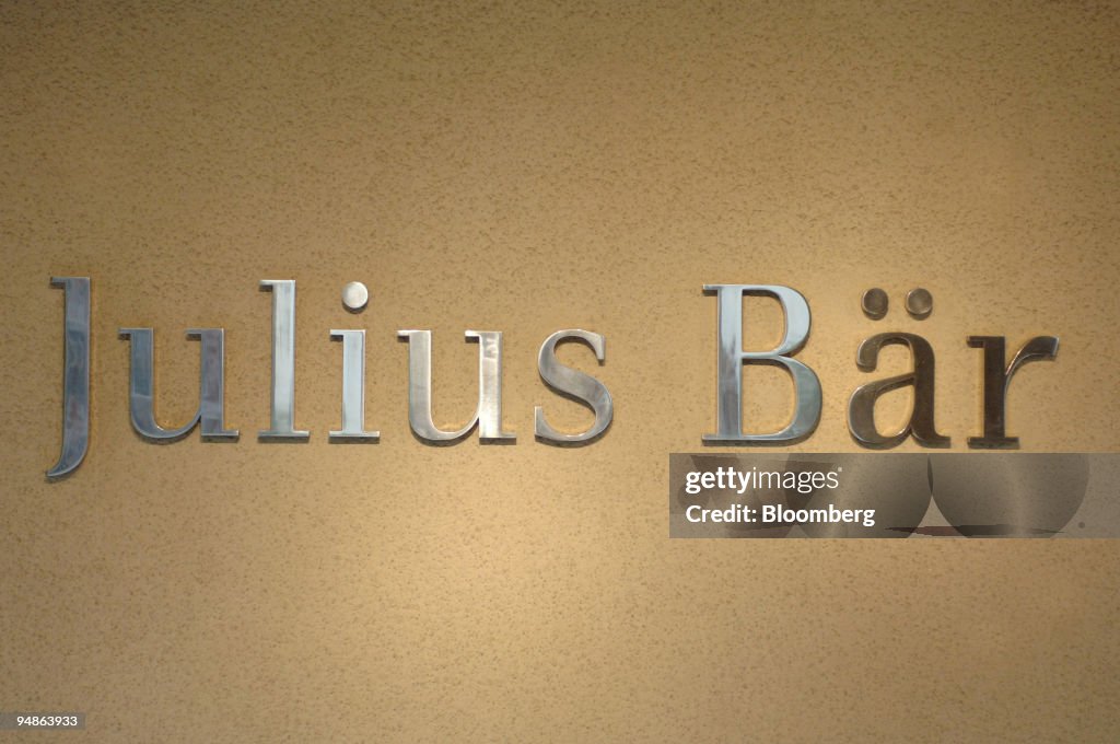 The Bank Julius Baer logo can be seen in Zurich, Switzerland on... News Photo Getty Images The Bank Julius Baer logo can be seen in Zurich, Switzerland on... News Photo Getty Images