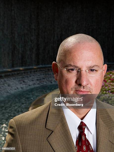 Eben Morales, chief of the asset forfeiture office for the U.S. Marshals Service, poses for a photo near his office in Arlington, Virginia, U.S., on...