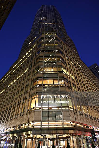 Bear Stearns Cos. Headquarters stands in New York, U.S., on Monday, March 17, 2008. JPMorgan Chase & Co. Agreed to buy Bear Stearns Cos. For $240...