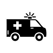Ambulance Vector icon