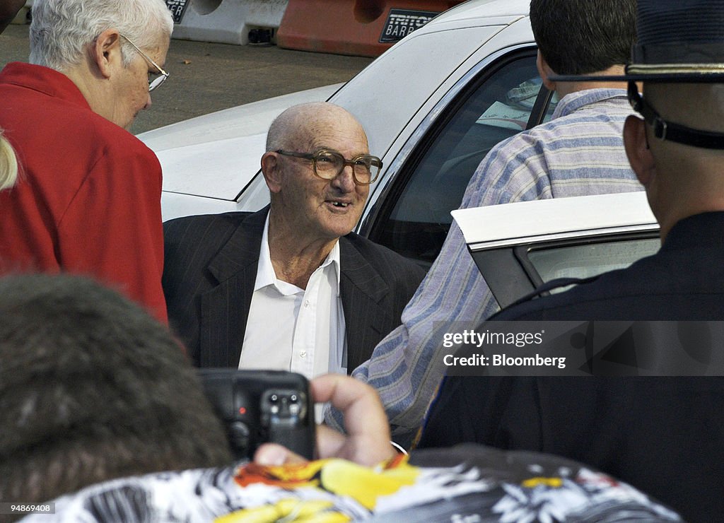 Edgar Ray Killen arrives outside the Neshoba County Court Ho