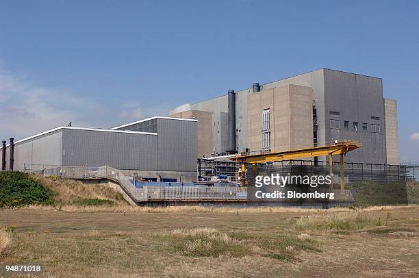 British Energy's Sizewell A nuclear power plant sits on the coast in Sizewell, Suffolk, U.K., on Sunday, July 27, 2008. Electricite de France SA, the...