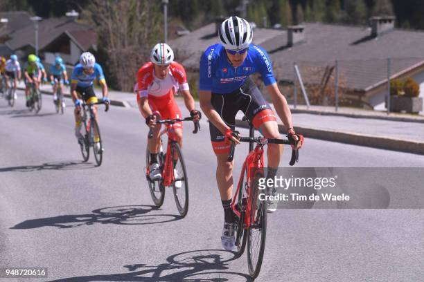 Nicola Conci of Italy and Team Italy / during the 42nd Tour of the Alps 2018, Stage 4 a 134,4km stage from Chiusa/Klausen to Lienz on April 19, 2018...