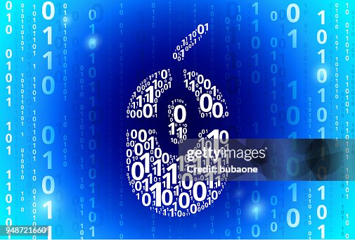 Computer Mouse Binary Code Blue Vector Pattern Background Computer Mouse Binary Code Blue Vector Pattern Background