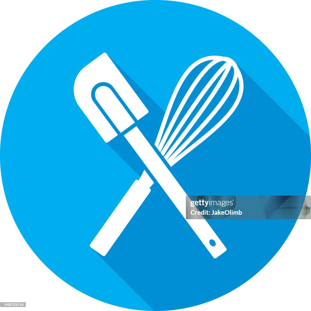 Baking Cross Icon Silhouette