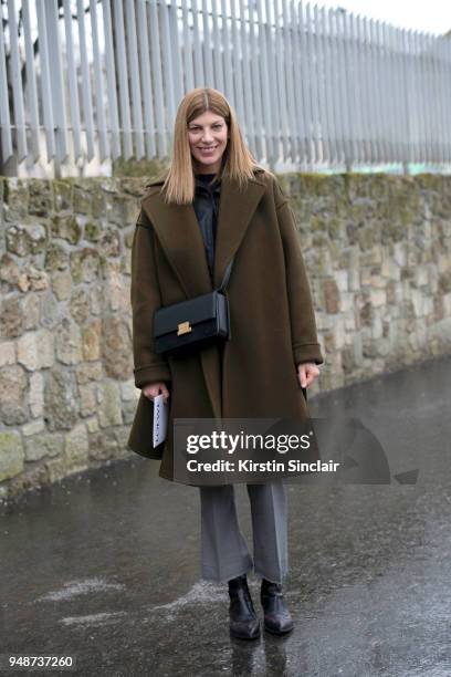 Market Director of Fashion and Accessories for American Vogue Virginia Smith day 5 of Paris Womens Fashion Week Spring/Summer 2018, on March 2, 2018...