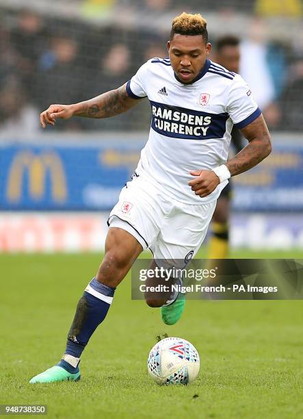 Middlesbrough's Britt Assombalonga