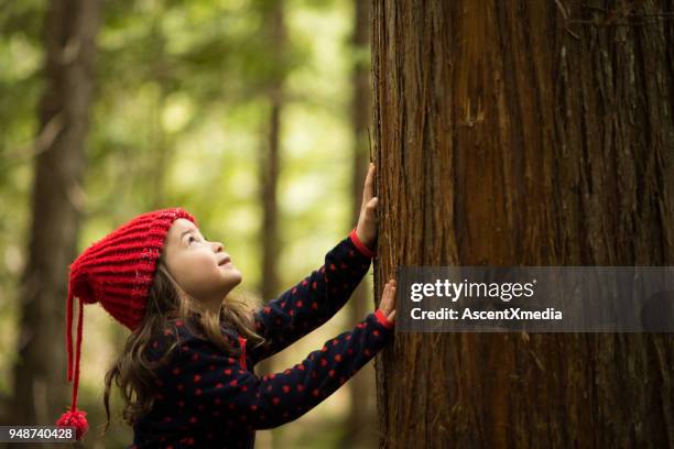 kind-bindung mit der natur - toque stock-fotos und bilder