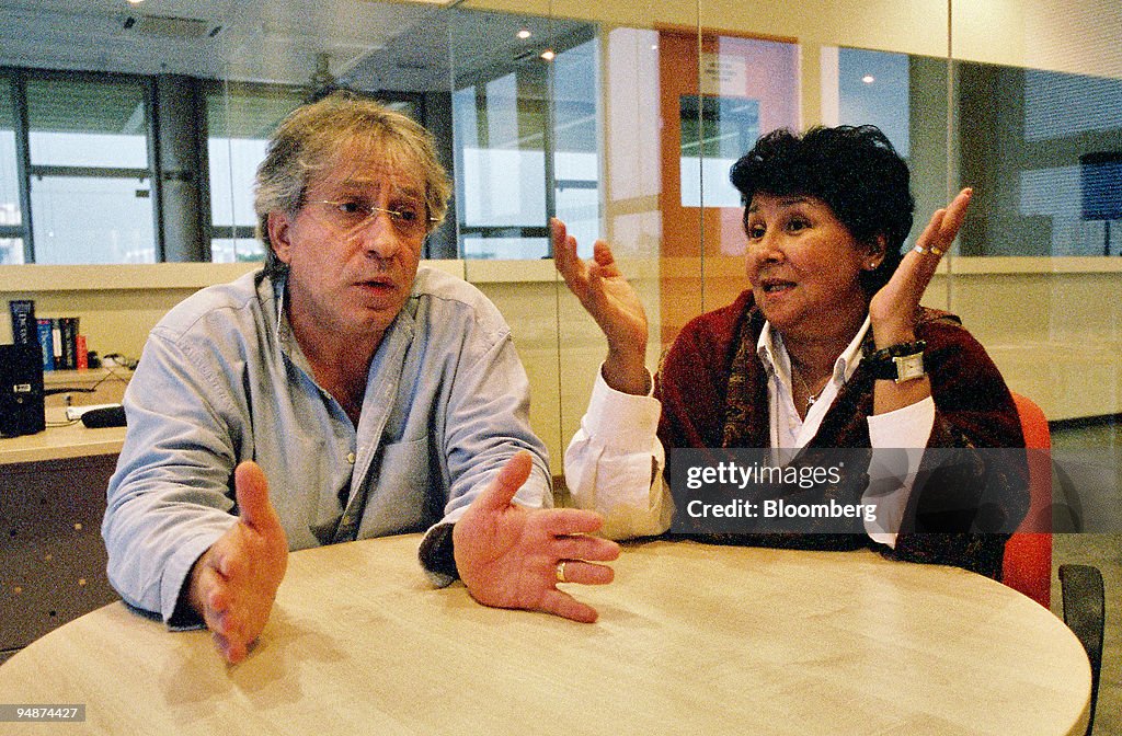Joe Hasham, 57, left, and Faridah Merican, 66, founders of t