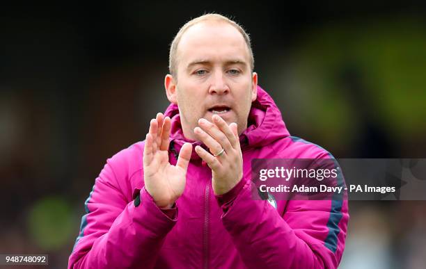 Manchester City's Manager Nick Cushing