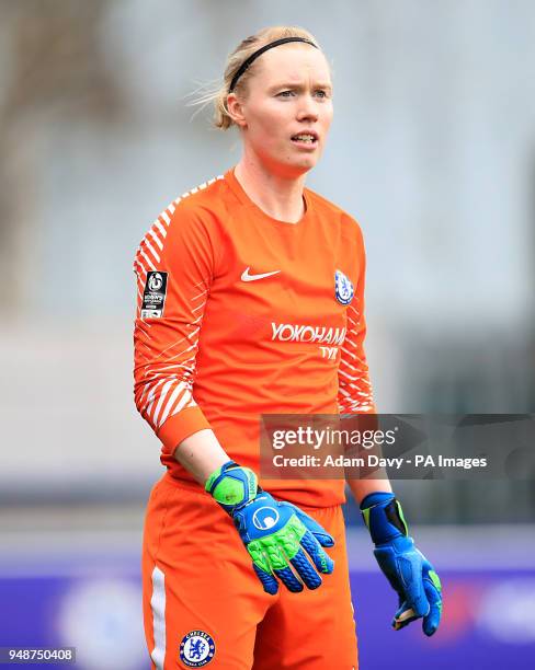 Chelsea Ladies goalkeeper Hedvig Lindahl