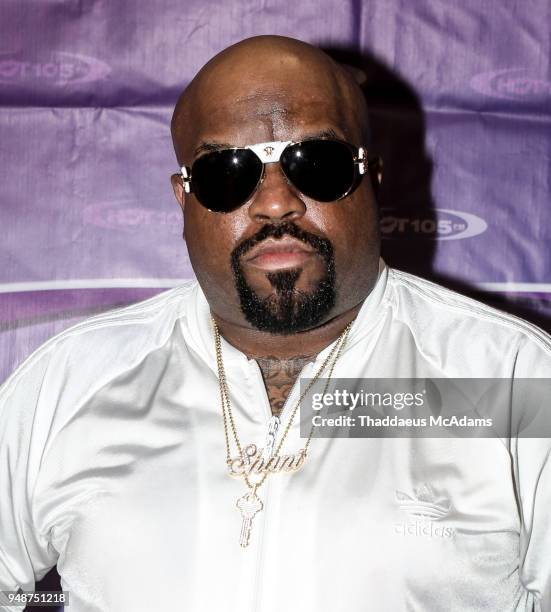 Cee Lo Green perfoms in Miami at Cox Media Penthouse on April 19, 2018 in Miami, Florida.