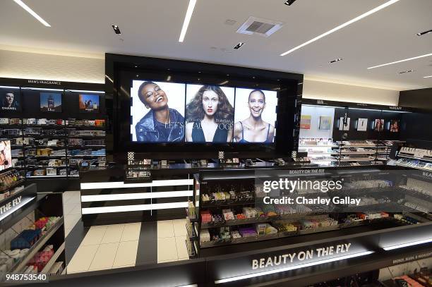 Atmosphere of the new Sephora Universal City Walk store on April 19, 2018 in Universal City, California.