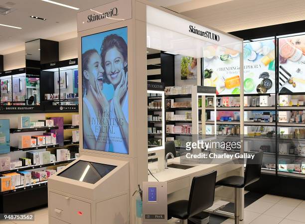 Atmosphere of the new Sephora Universal City Walk store on April 19, 2018 in Universal City, California.