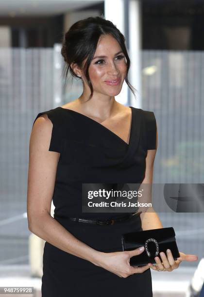 Meghan Markle attends the Women's Empowerment reception hosted by Foreign Secretary Boris Johnson during the Commonwealth Heads of Government Meeting...